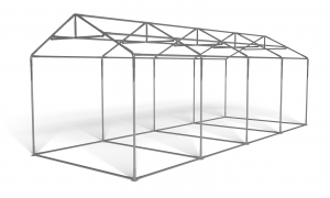 Párty stan PVC 3x8m PREMIUM