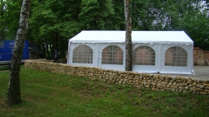 Párty stan PVC 5x8m PREMIUM
