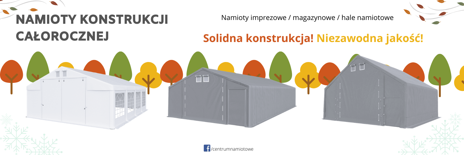 Namioty całoroczne 